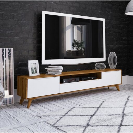 Yasmine TV Stand for TVs up to 88"