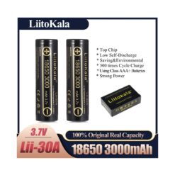 (10pcs) VeitoKala Lii 30A 18650 18650 3000mah High power discharge battery aste high power discharge large current 30A