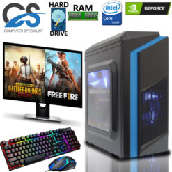 (1TB HDD, 2GB Nvidia GT 730) Intel Core i5 Gaming PC Monitor Bundle 8GB 1TB HDD GT 730