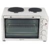 30L Electric Mini Oven with Double Hotplates