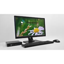 65 Watts PC Computer Energy Power Efficient SSD and DDR4 22" Monitor k/m