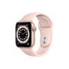 Apple Watch Series 6 40mm gold aluminum with sand-pink sports strap