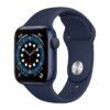 Apple Watch Series 6 GPS 40mm Blue Aluminium Case & Navy Sport Band