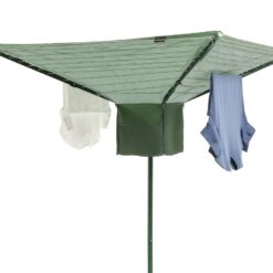 Argos Home 45m 4 Arm Rotary Airer with Shower Cover