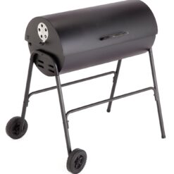 Argos Home Drum Charcoal BBQ With Cover & Utensils