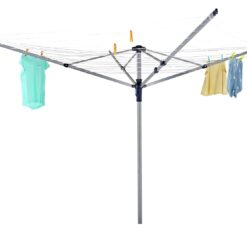 Argos Home Lift & Click 60m 4 Arm Rotary Airer