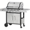 Barrette 4-Burner Natural Gas BBQ with Cabinet