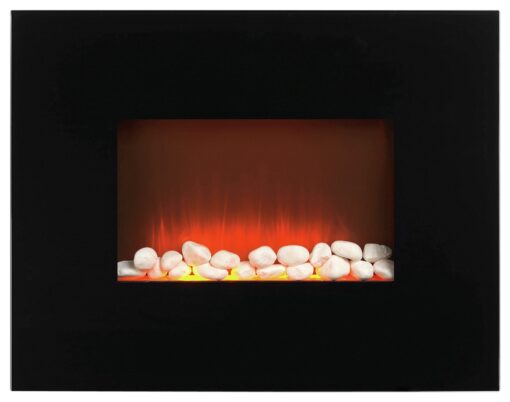 Beldray Pollensa 2kW Electric Wall Hung Fire - Black