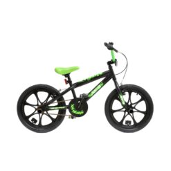 (Black / Green) XN BMX Freestyle 18" MAG Wheel Kids Bike 2 Colours