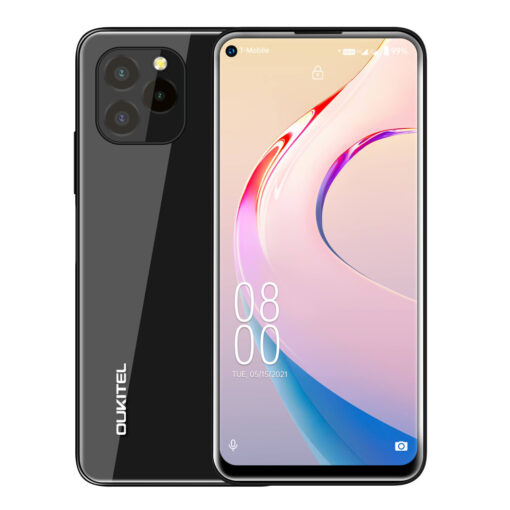 (Black) Oukitel C21 Pro 4GB 64GB Smartphone 21MP Camera