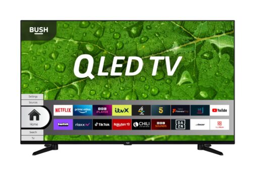 Bush 50 Inch Smart 4K UHD HDR QLED Freeview TV