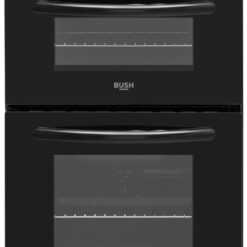 Bush CTFS50TWNGCB 50cm Twin Cavity Gas Cooker - Black