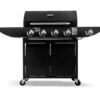 Cambra 4-Burner Built-In Propane Gas BBQ with Cabinet