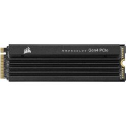 Corsair MP600 PRO LPX 2TB M.2 NVMe PCIe x4 Gen4 SSD - Optimised for PS5 (Up to 7,100MB/sec Sequential Read & 6,800MB/sec...