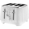 De'Longhi Ballerina CTD4003.W 4 Slice Toaster - White