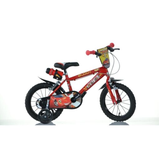 Dino Cars Kids 16" Wheel Bike - Red