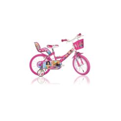 Dino Princess Kids 14" Wheel Bike - Pink