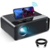 ELEPHAS 2020 WiFi Movie Projector-1080P-Portable-Supported 200" Screen