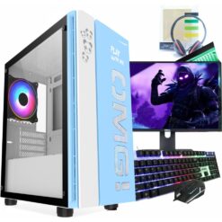 Fast Gaming PC Bundle Intel QuadCore i5 8GB RAM 1TB HD 2GB GT730 Win10