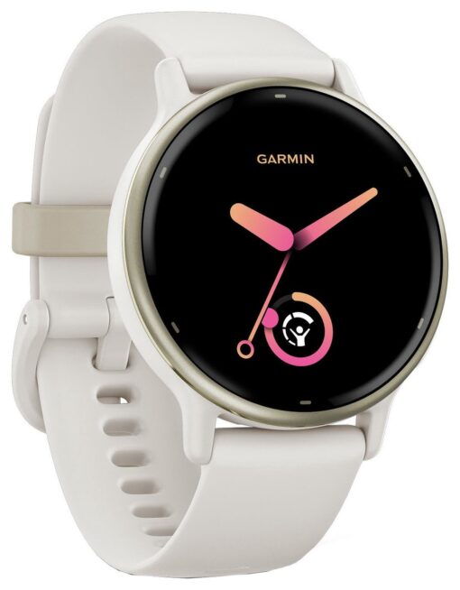 Garmin Vivoactive 5 Smart Watch - Ivory Cream Gold