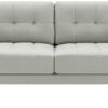 Habitat Newell Fabric 2 Seater Sofa - Light Grey