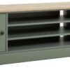 Habitat Winchester 2 Door TV Unit - Reed Green