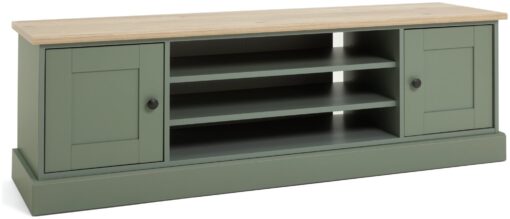 Habitat Winchester 2 Door TV Unit - Reed Green