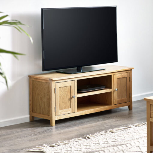 Henryson Solid Wood TV Stand for TVs up to 55"