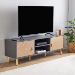 Herringbone Tv Unit