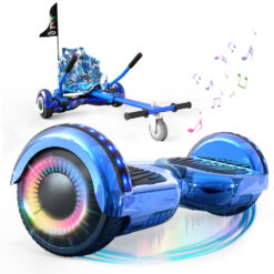 Hitway Hoverboards with Go-Kart and LED Lights