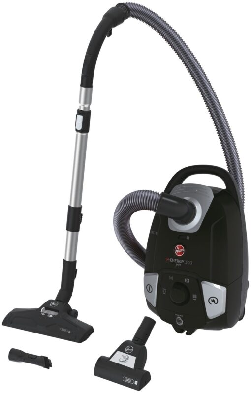 Hoover H-ENERGY 300 Pets Bagged Cylinder Vacuum Cleaner