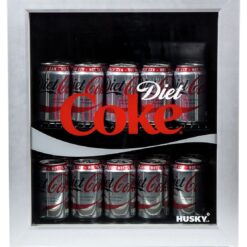 Husky Diet Coke 48 Litre Drinks Cooler - Silver