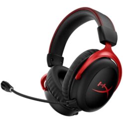 HyperX Cloud II Wireless - Gaming Headset for PC, PS4, PS5*, Nintendo Switch, Long Lasting Battery Up to 30 Hours, 7.1 Surround Sound, Detachable