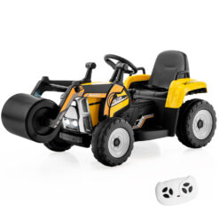 Kids Ride on Road Roller 12V Battery Powered Electric Tractor Remote