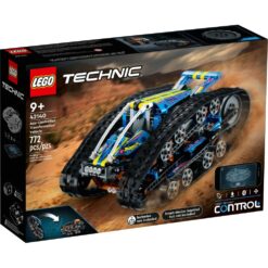 LEGO 42140 Technic App-Controlled Transformation Vehicle 2in1 Set, Off Road Remote Control RC Flip Car Toy