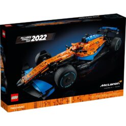 LEGO 42141 Technic McLaren Formula 1 2022 Race Car Replica Model Building Kit, F1 Motor Sport Set for Adults