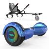 MEGA MOTION Hoverboards with Go Kart and LED Lights