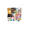 Marble Genius Glow Marble Run Extreme Set - 300 Complete Pieces + Free Instruction App & Full Color Instruction Manual