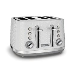 Morphy Richards Silver Vector 248134 4 Slice Toaster