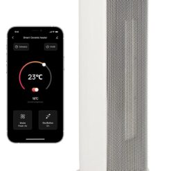 Princess White Smart Ceramic Tower Heater