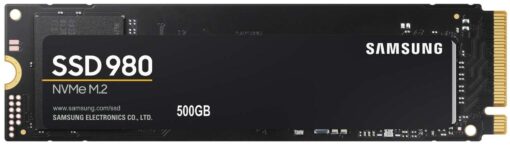 Samsung 980 500GB PCle 3.0 NVMe SSD