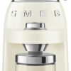 Smeg CGF01CRUK 50's Style Retro Coffee Bean Grinder - Cream