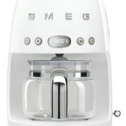 Smeg DCF02 50's Style Retro Drip Filter Coffee Machine White