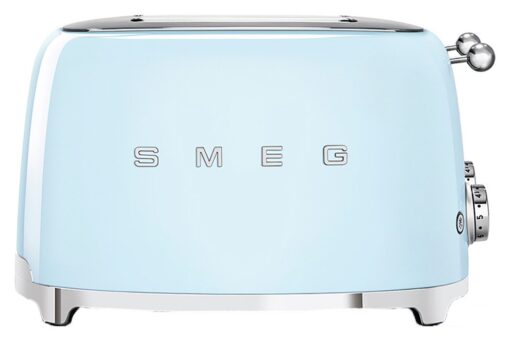 Smeg TSF03PBUK 50's Style Retro 4 Slice Toaster - Blue