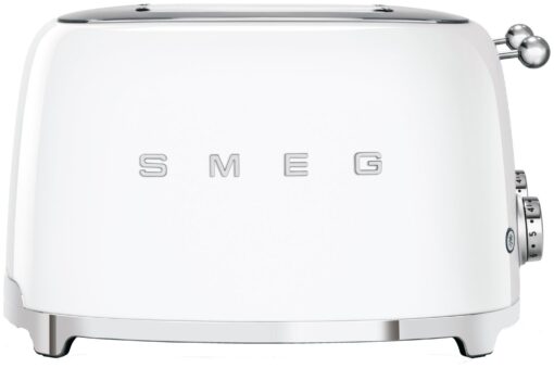 Smeg TSF03WHUK 50's Style Retro 4 Slice Toaster - White