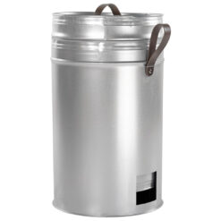 Smoker barrel 90cm, 30cm diameter, galvanized steel