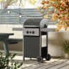 Tower Stealth 2000 Portable 2 Burner Gas Barbecue Outdoor Grill inc Side Burner