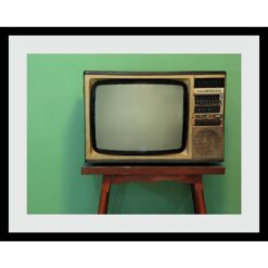 'Tv' Framed Graphic Art