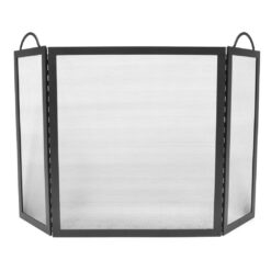 Vermont 3 Panel Steel Fireplace Screen