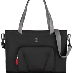 Wenger Motion Deluxe 15.6 Inch Tote Laptop Bag - Black